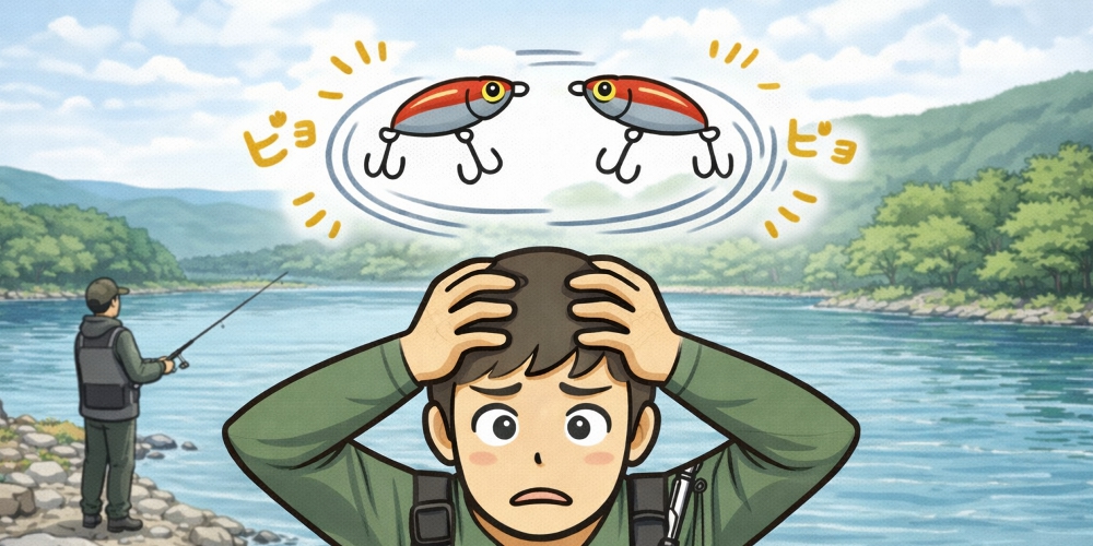 ルアー選びで失敗