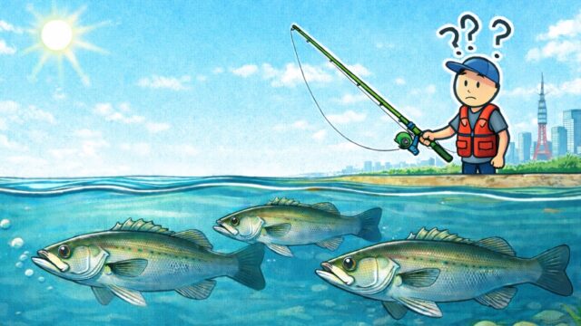 シーバスが釣れない