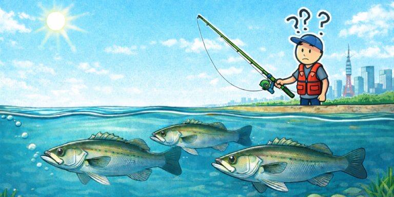 シーバスが釣れない