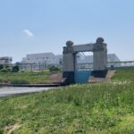 川崎河港水門前