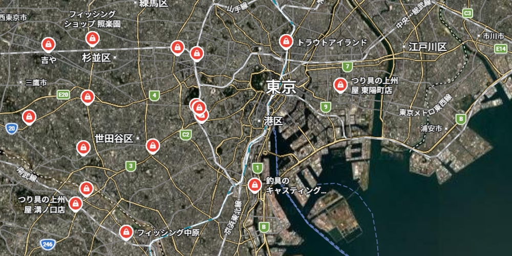 釣具屋map